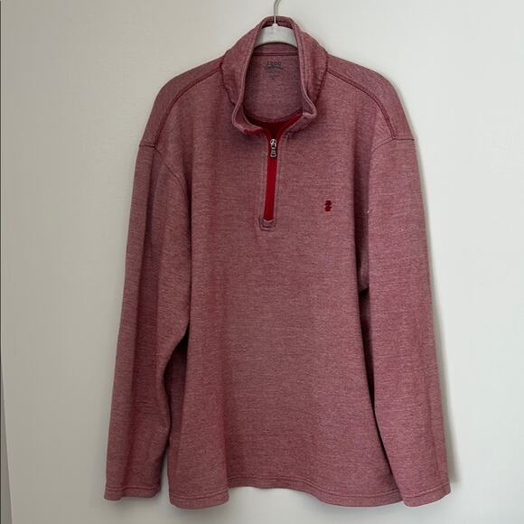 Izod Other - Izod Saltwalter Men's Red Quarter-Zip Sweater